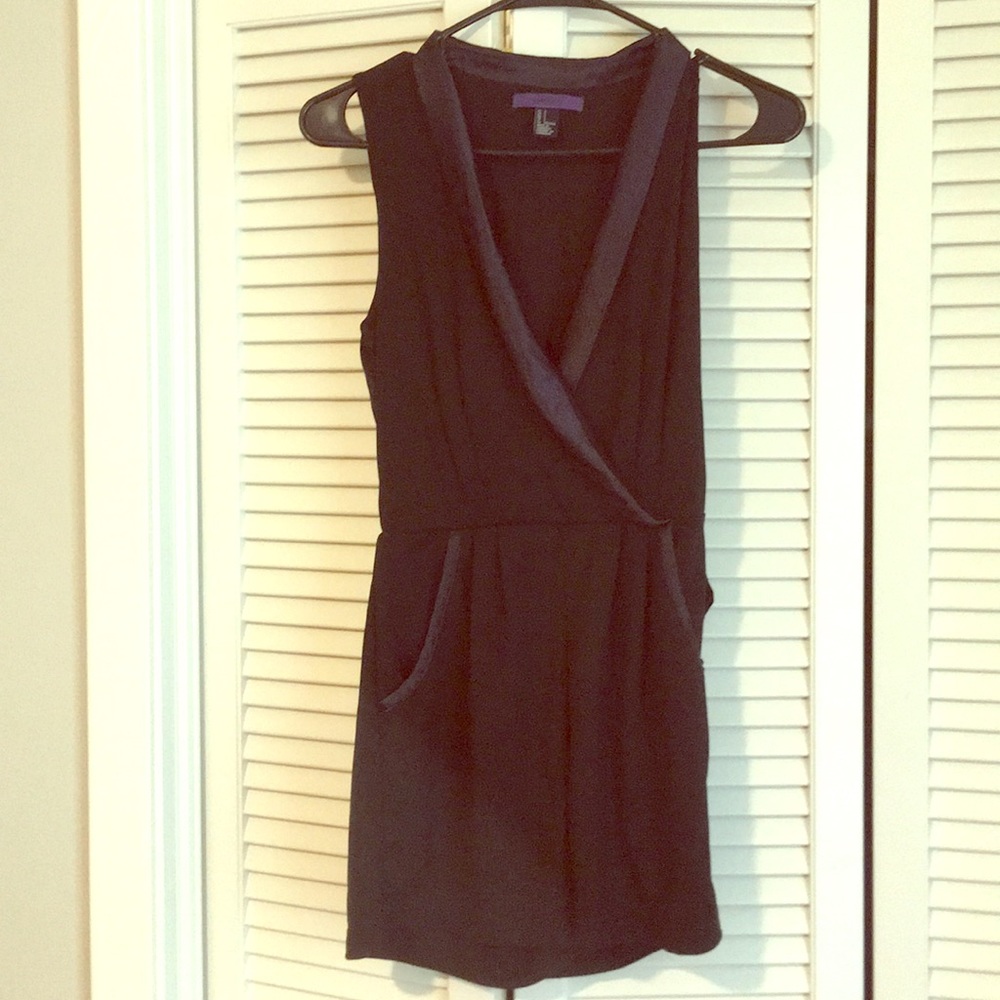 Tuxedo romper